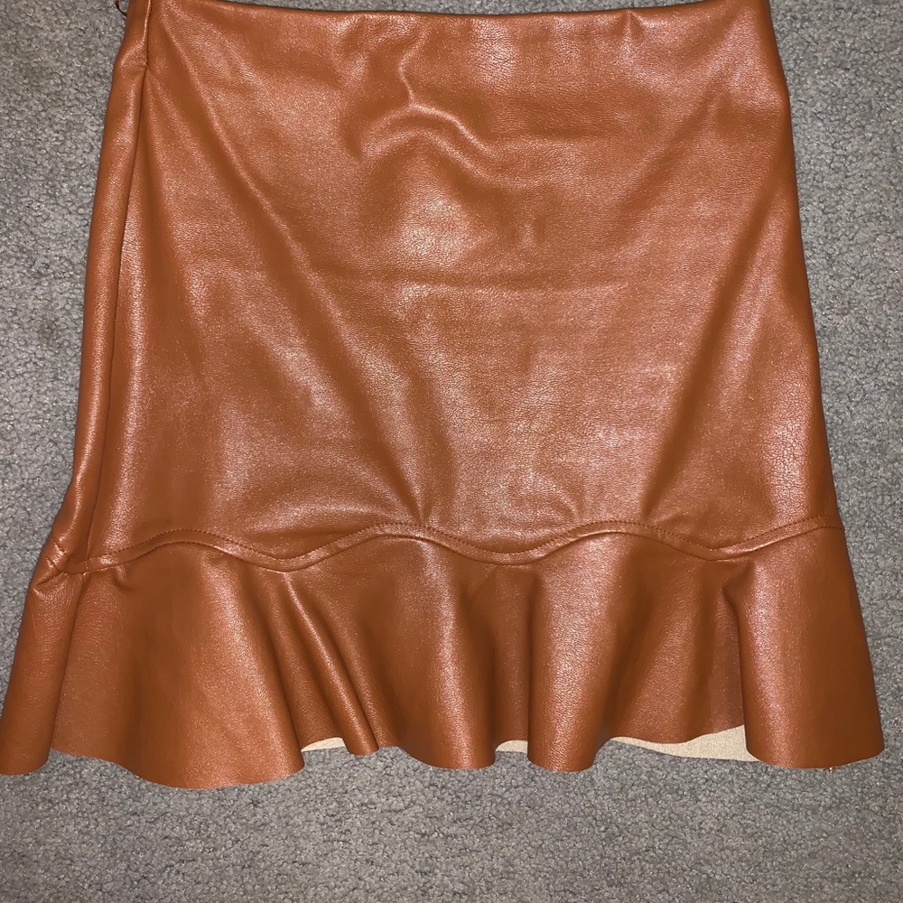 Faux leather skirt ♥️
